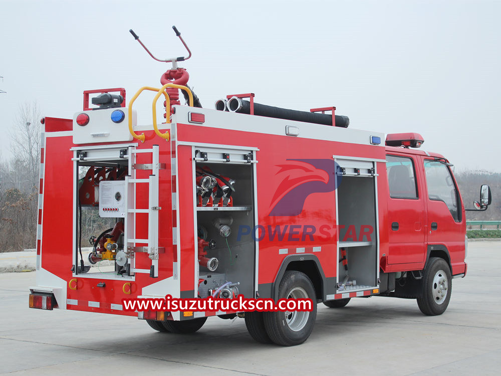 Isuzu fire engine