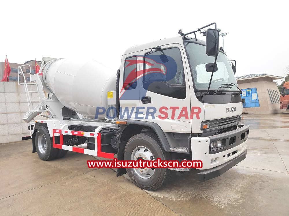 ISUZU FTR Concrete Transit Mixer Truck for Philippines