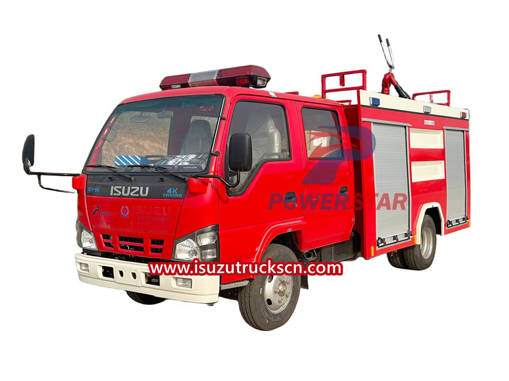 Isuzu fire engine