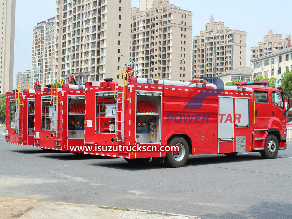 Isuzu fire tender