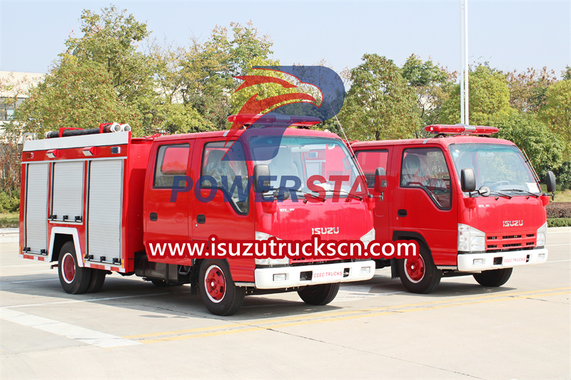 Isuzu mini fire truck