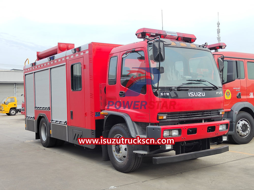 Isuzu fire engine