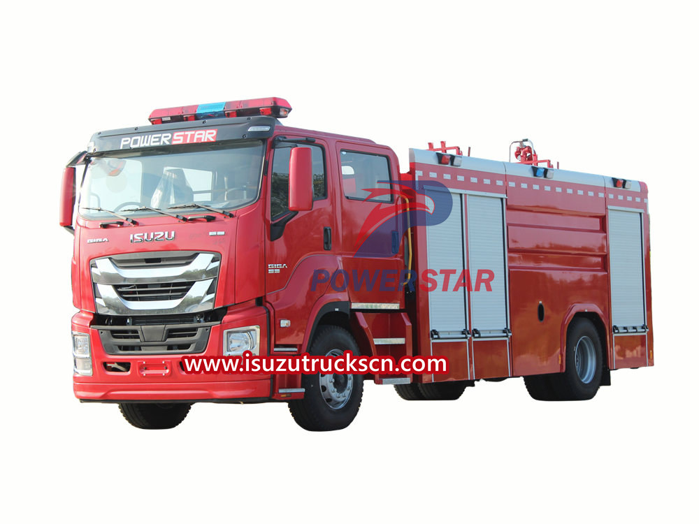 isuzu fire truck 