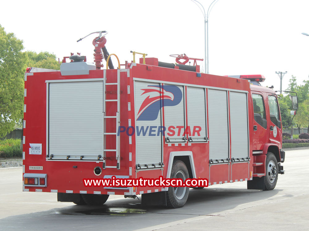 Isuzu fire tender