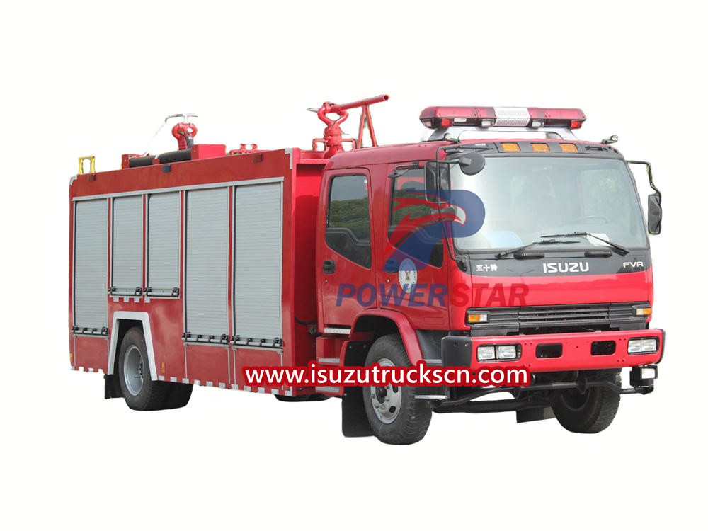 Isuzu fire engine