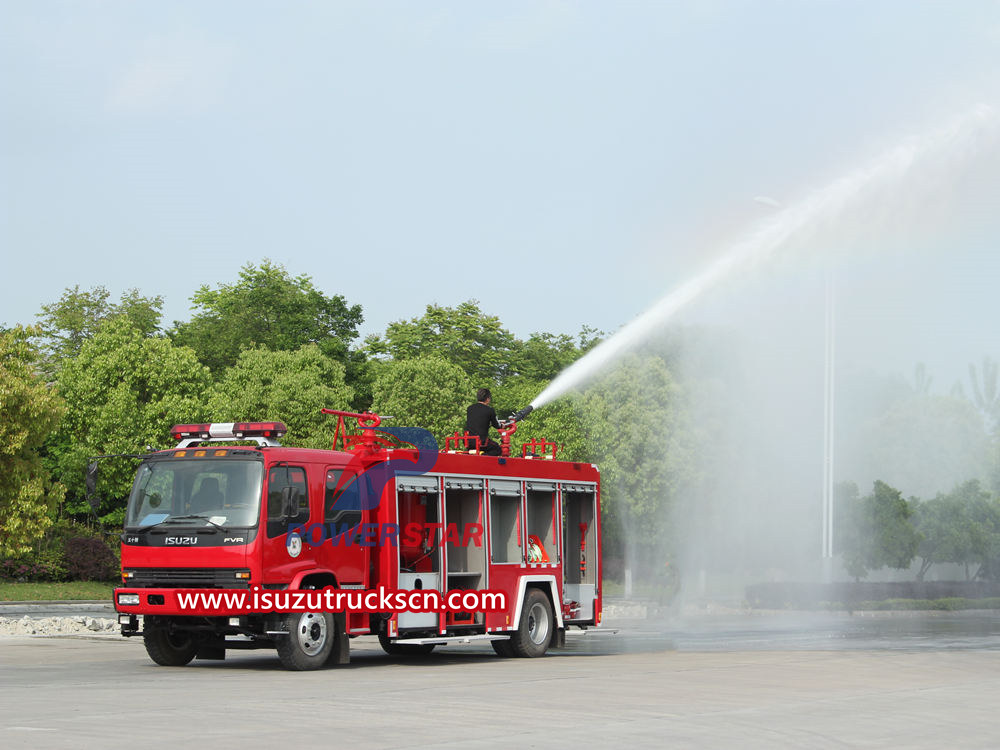 Isuzu fire tender