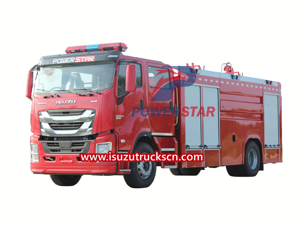 Isuzu fire truck