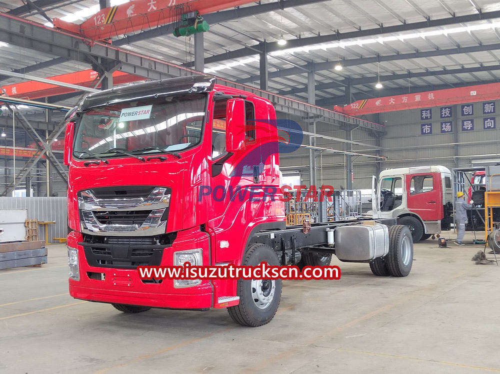 Isuzu fire truck