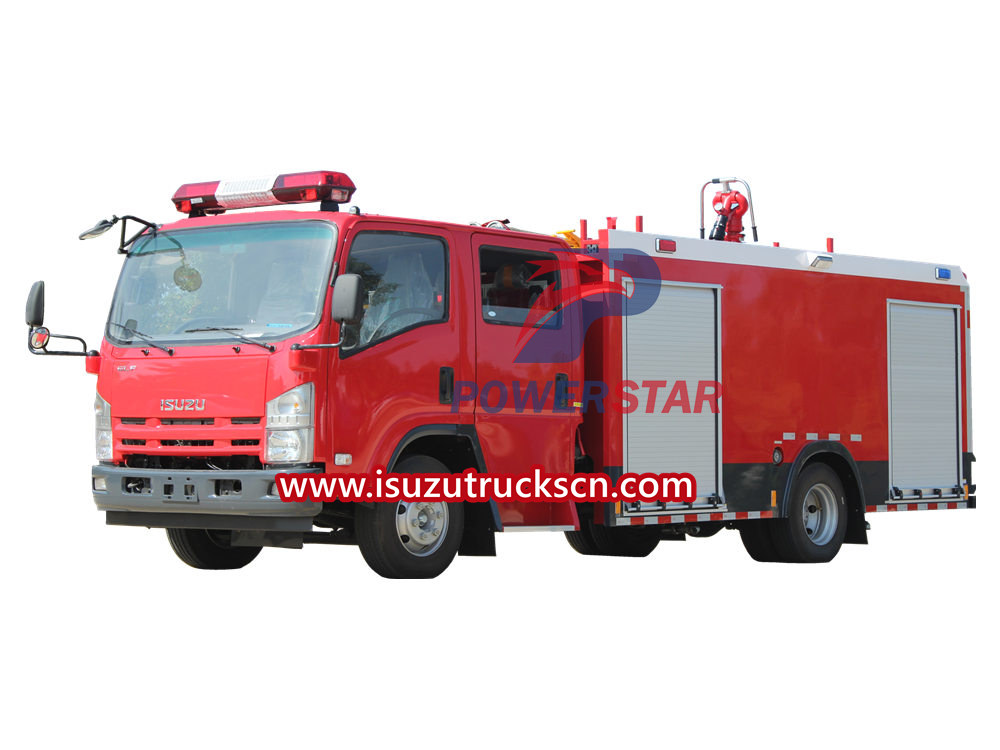 Isuzu fire engine