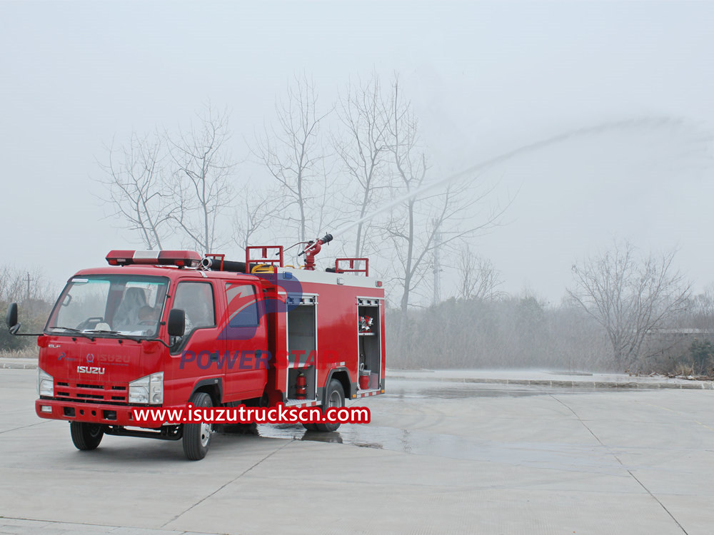 Isuzu fire truck