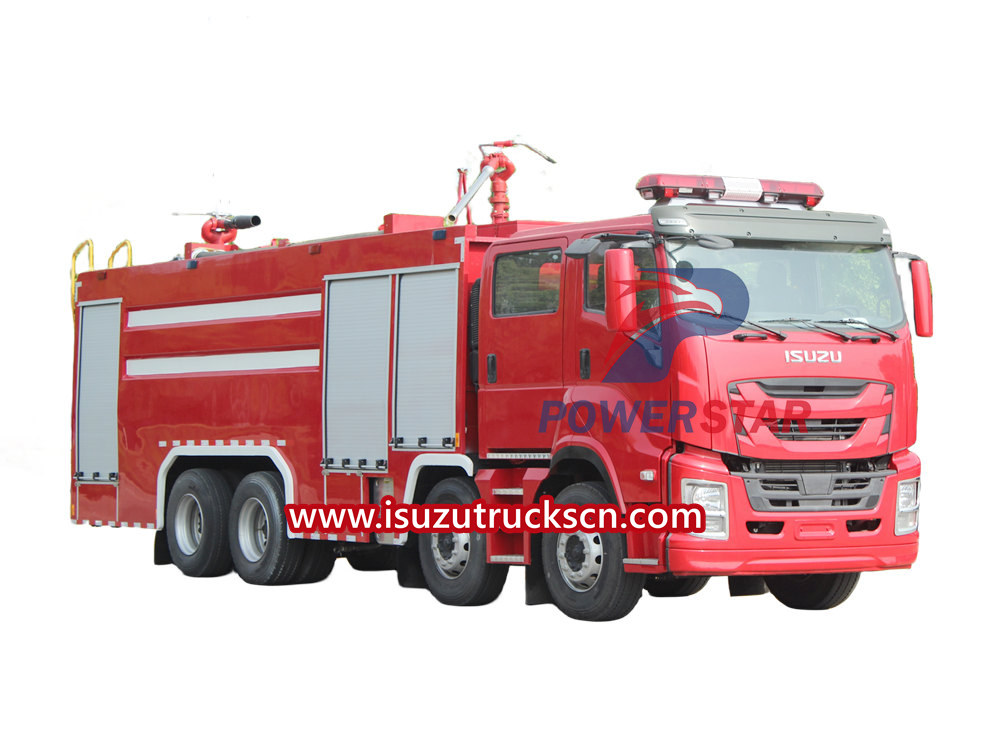 Isuzu fire truck