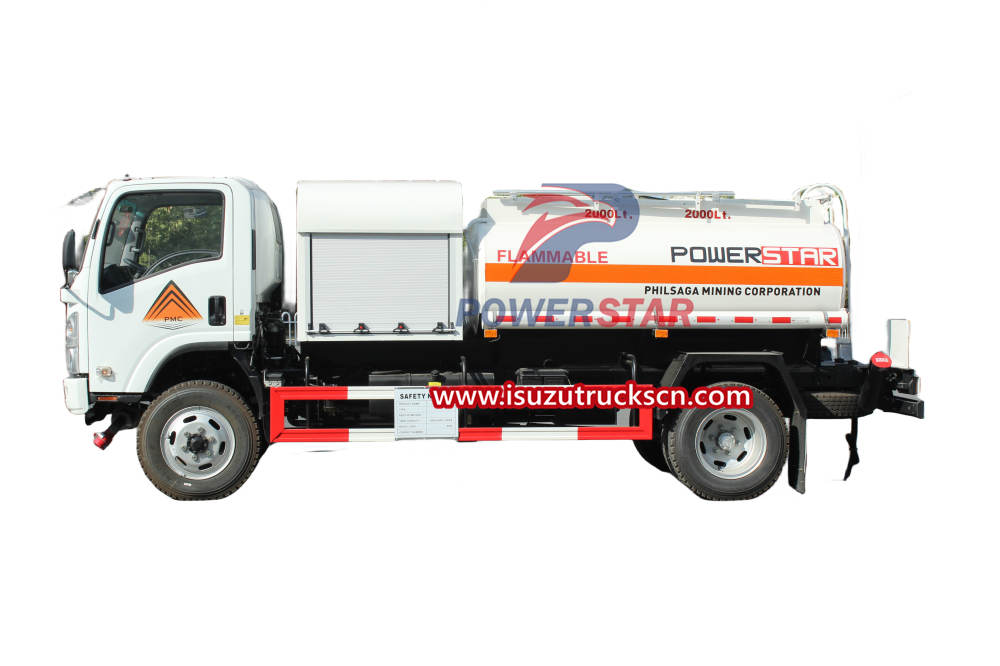 Isuzu All drive Oil Transportation Trucks