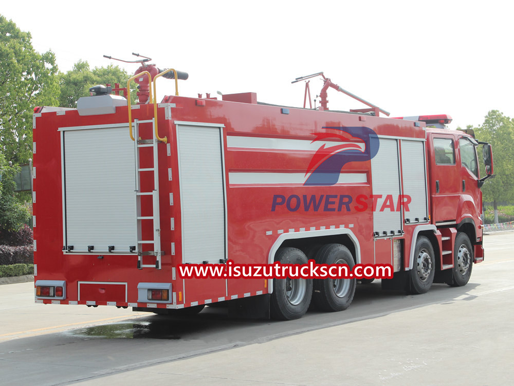 Isuzu fire truck