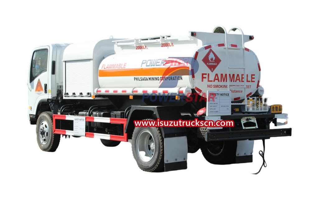 Isuzu All drive Oil Transportation Trucks