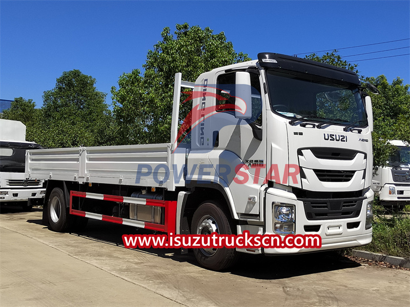 Isuzu GIGA 15tons flatbed cargo truck