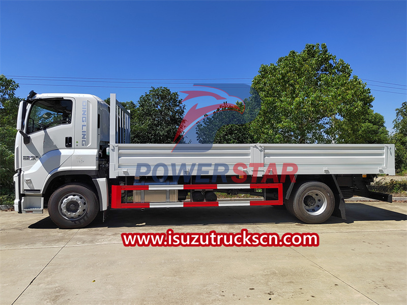 Isuzu GIGA 15tons flatbed cargo truck