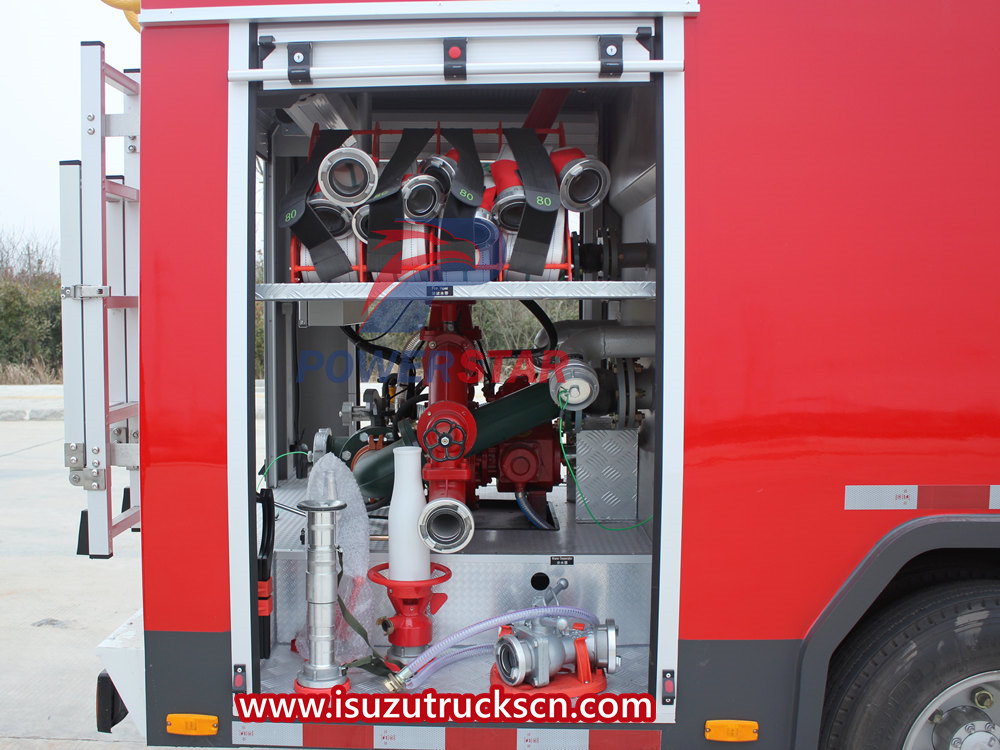 Isuzu fire tender