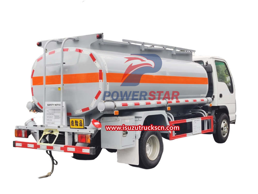 ISUZU NKRELF 100P 4000 liters refueling truck for Philippines