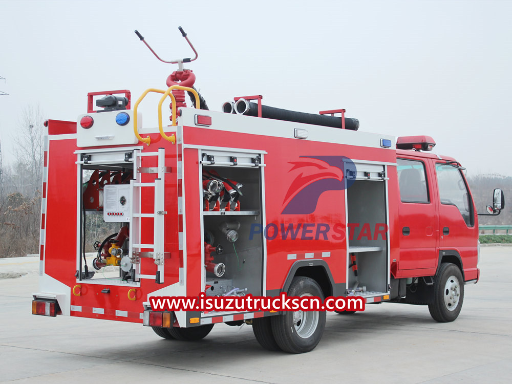 Isuzu fire tender