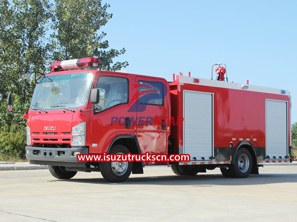 Isuzu fire truck