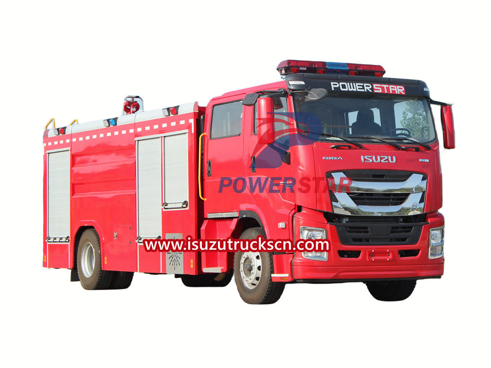 Isuzu fire truck