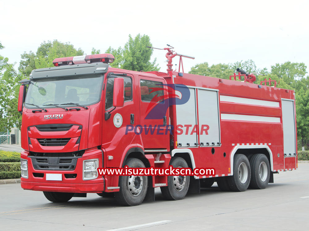 Isuzu fire truck