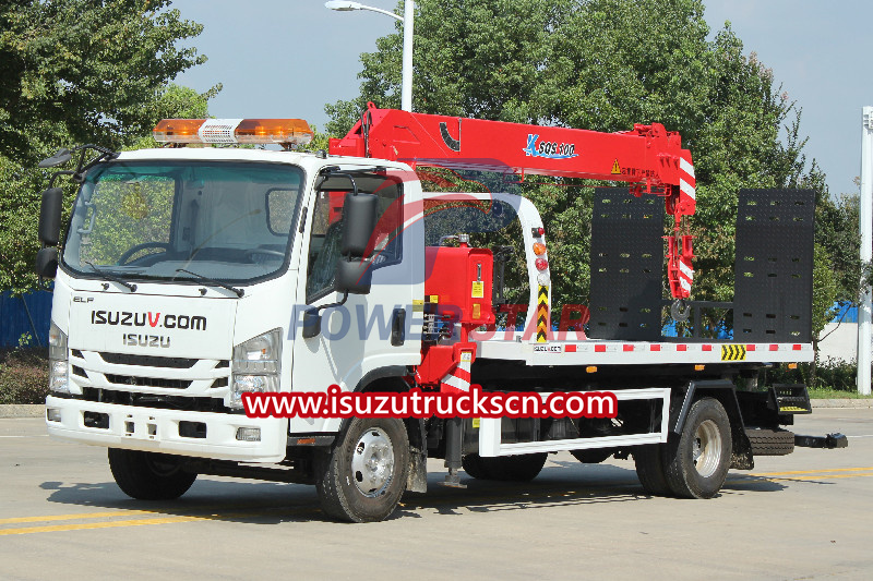 ISUZU crane truck NPR