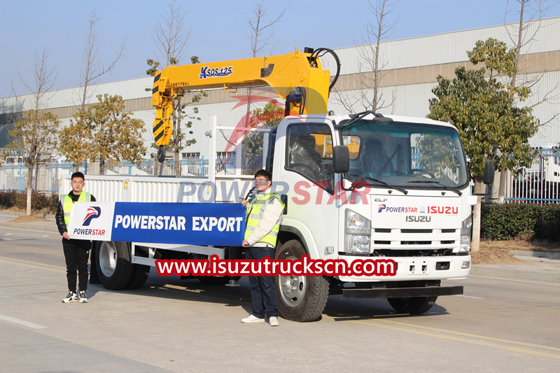 ISUZU crane truck NPR