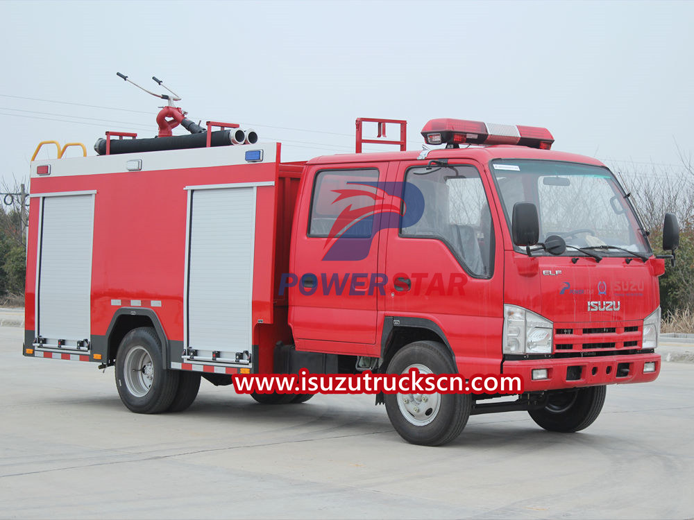 Isuzu fire engine