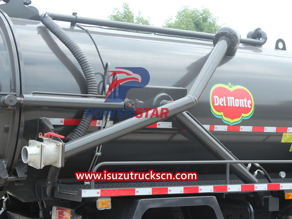 Sewage suction truck