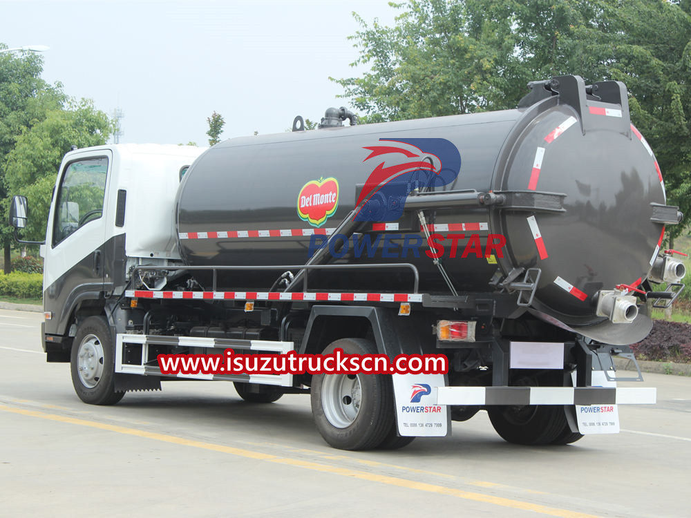 Sewage suction truck