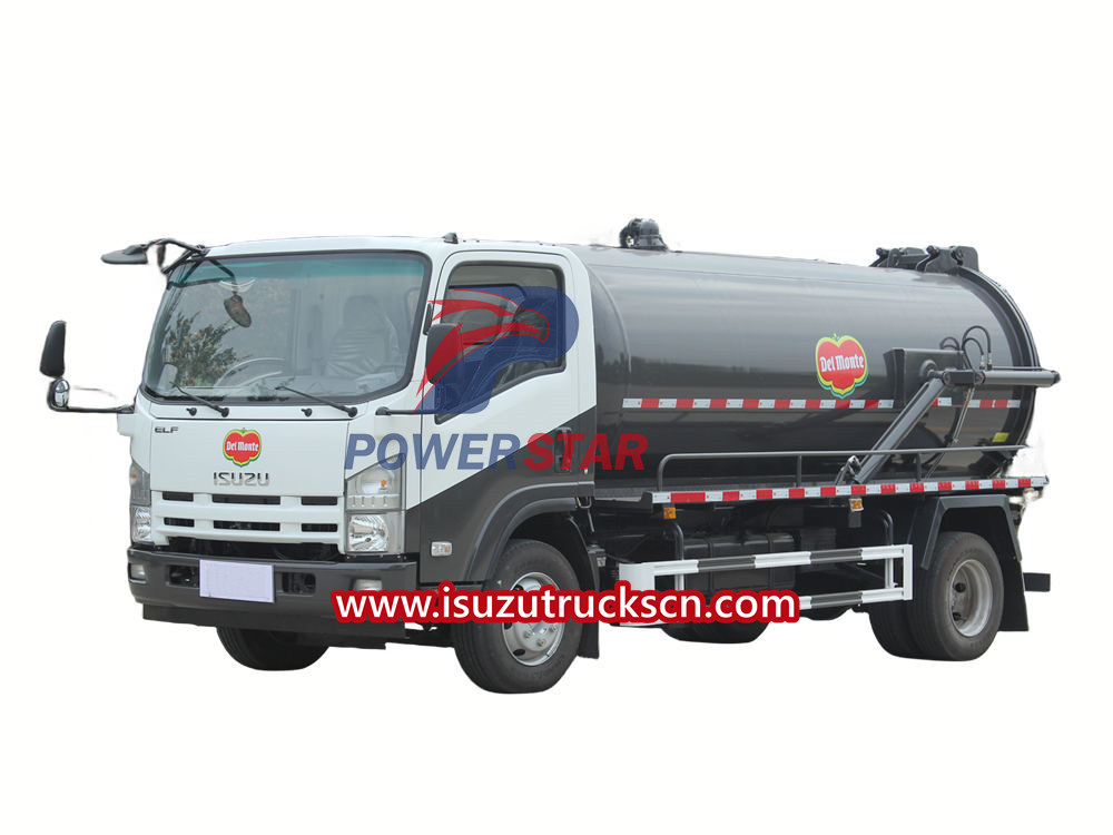 Sewage suction truck