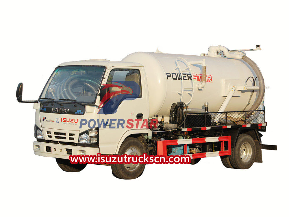 Sewage suction truck