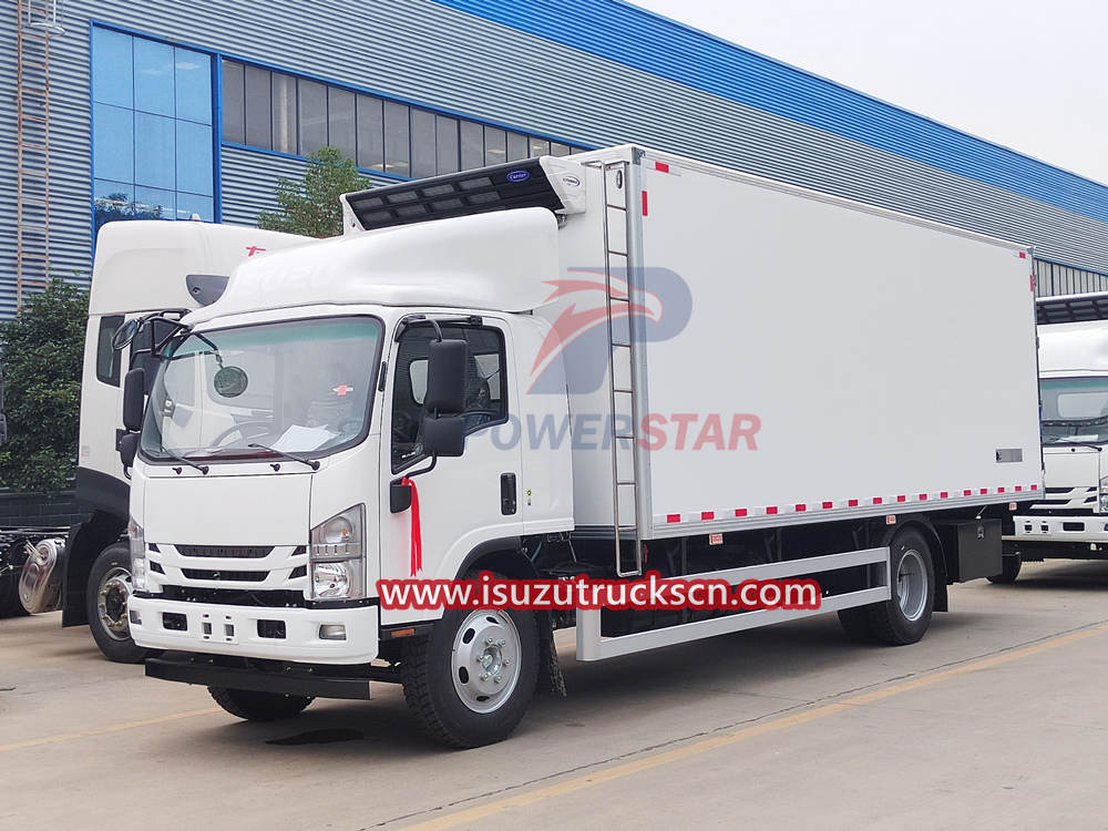 10Ton Isuzu Sea food Refrigerated Truck Reefer Trucks