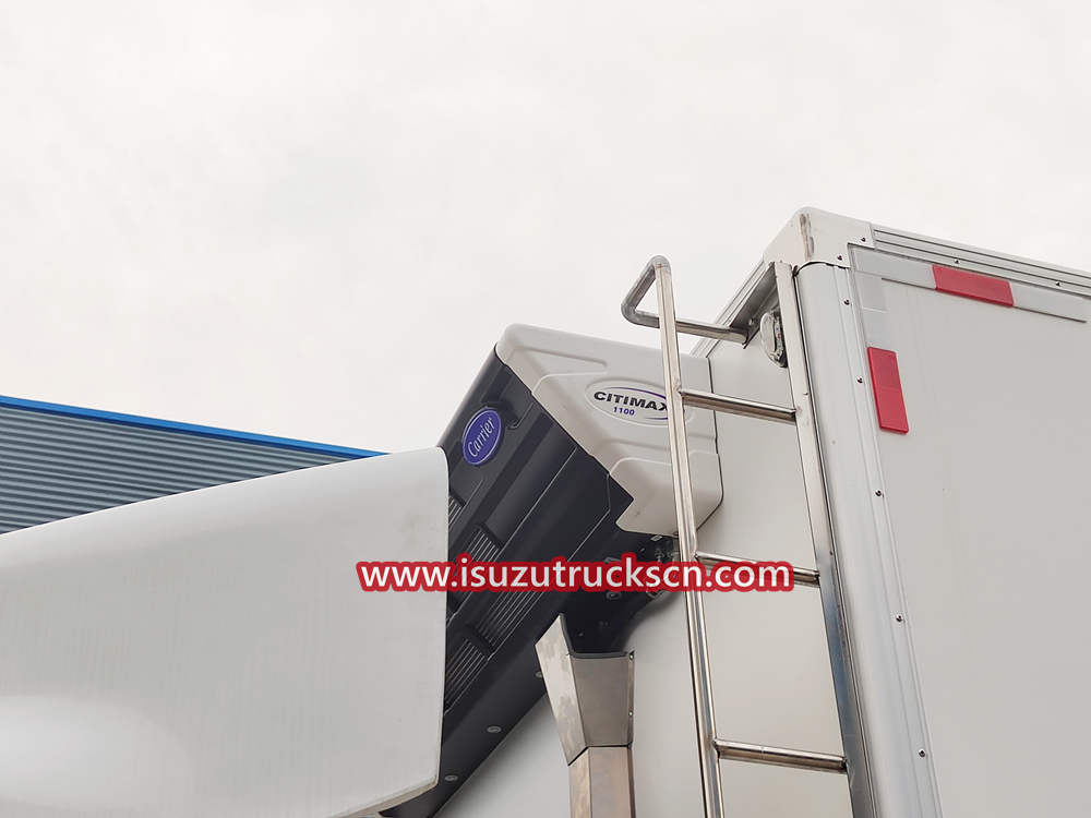 10Ton Isuzu Sea food Refrigerated Truck Reefer Trucks