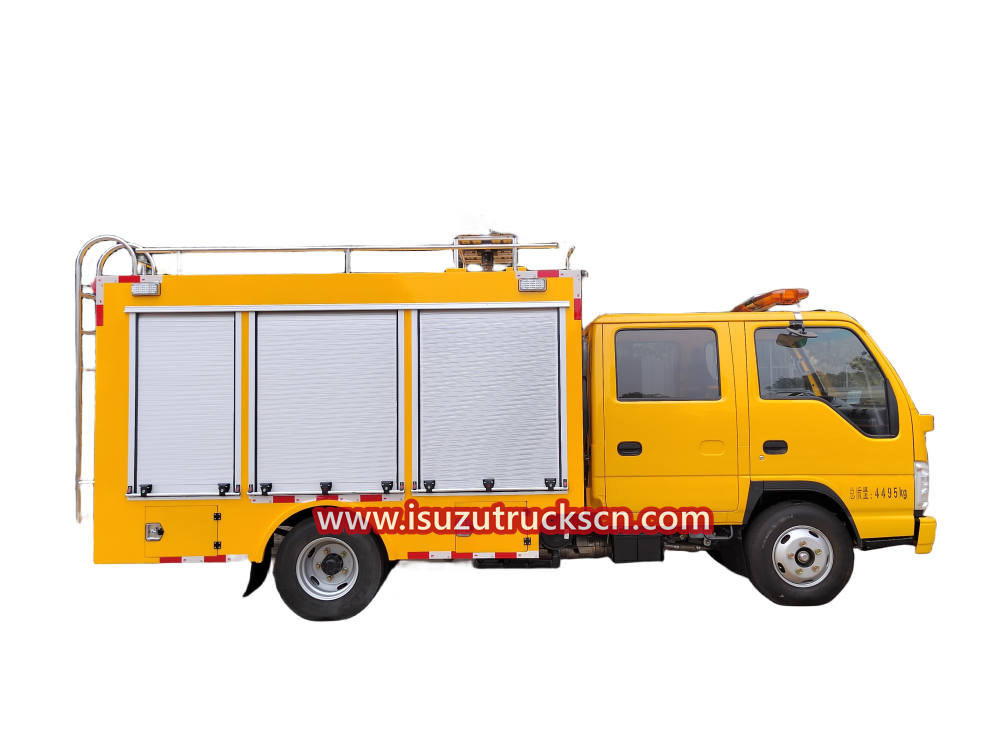 Isuzu Mobile generator truck with Lighting