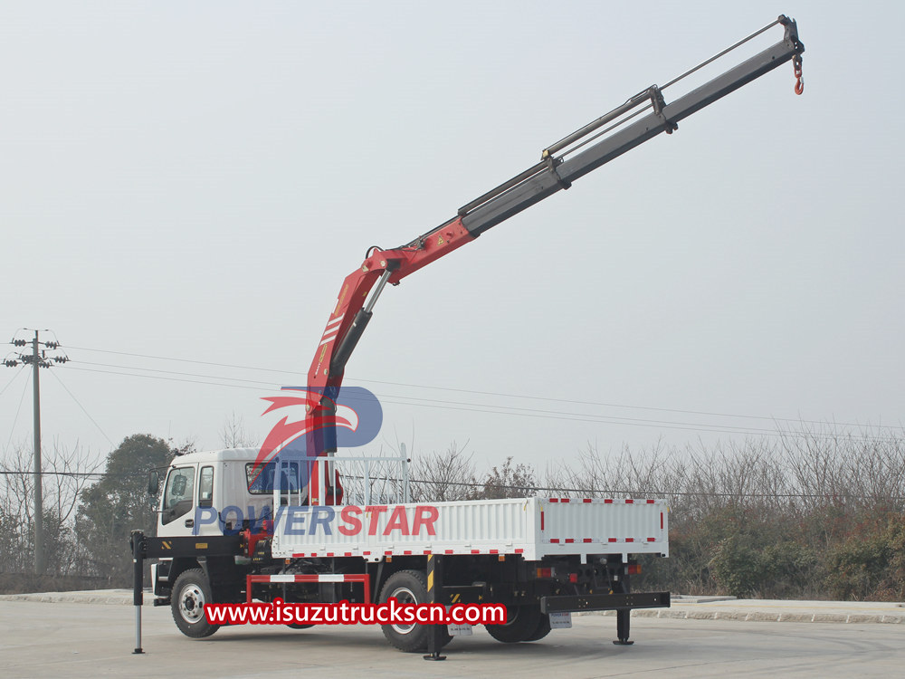 Truck mounted crane