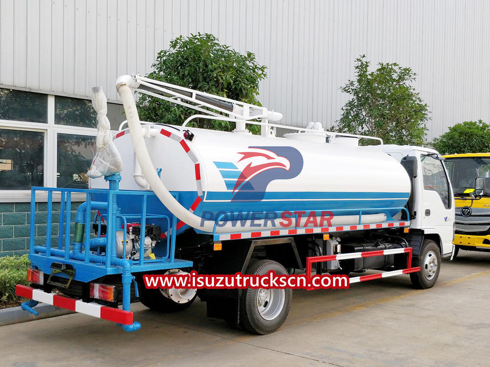 fecal suction truck