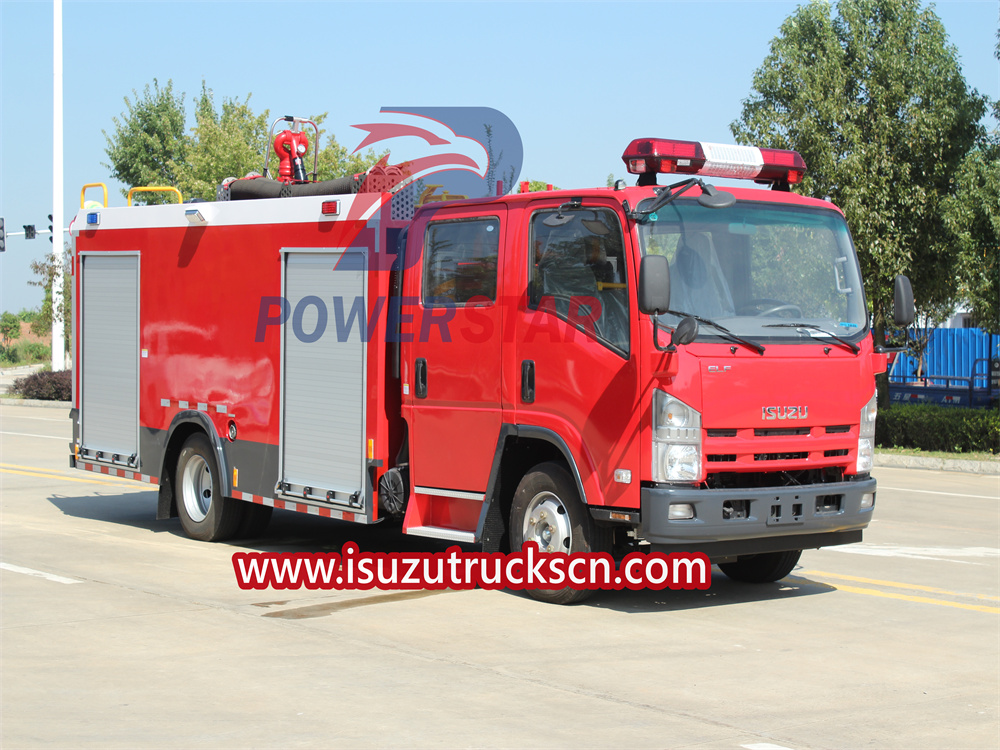 isuzu fire truck