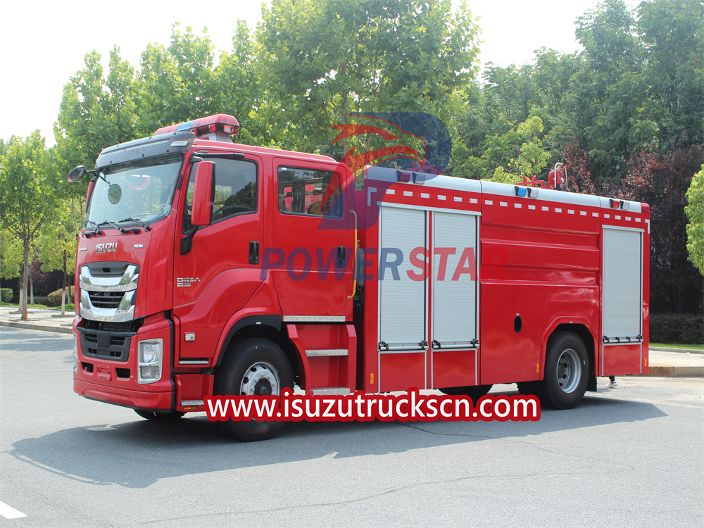 isuzu fire truck