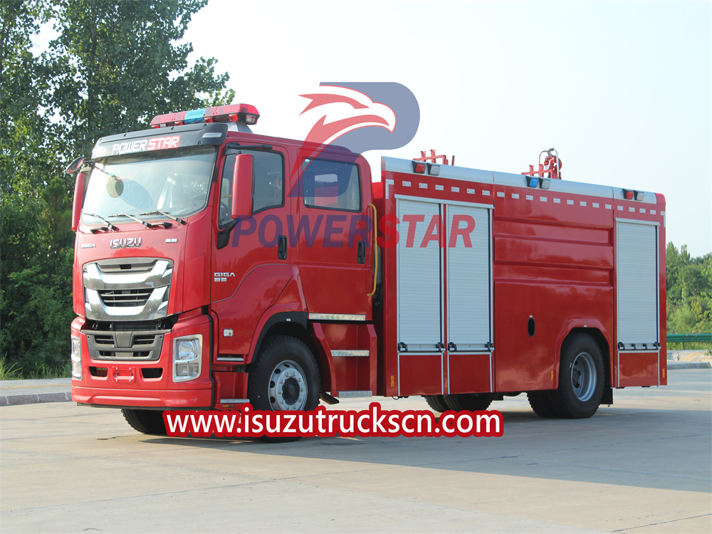 isuzu fire truck