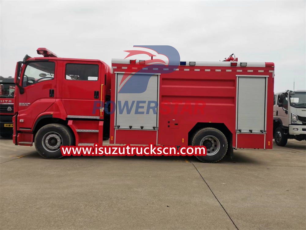 isuzu fire truck