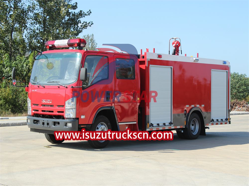 isuzu fire truck