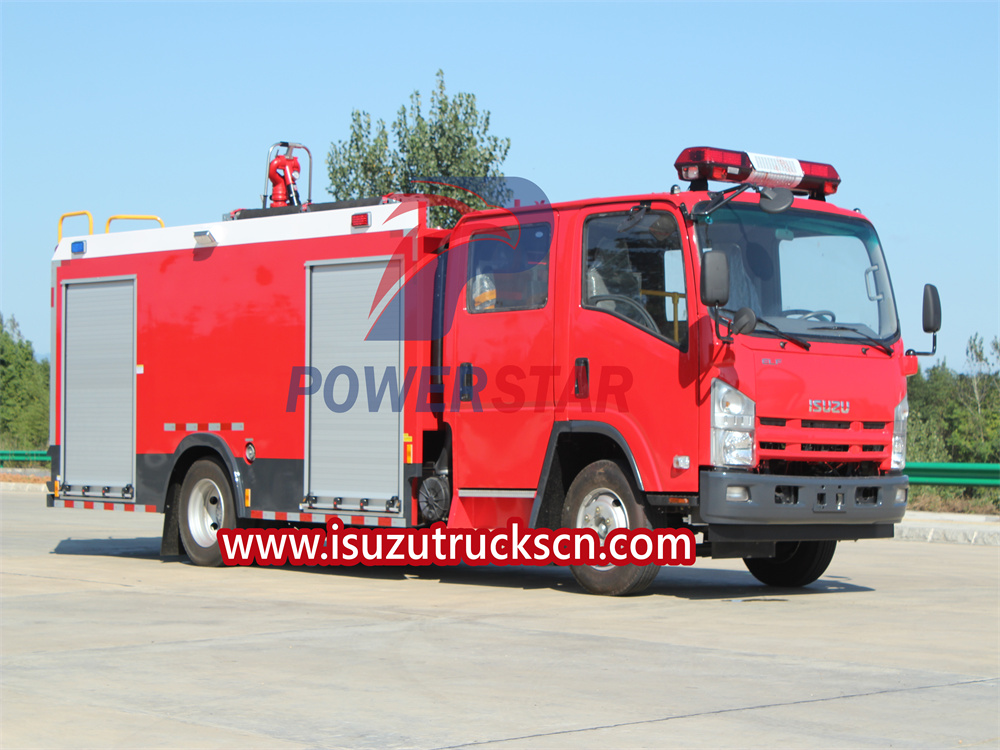 isuzu fire truck