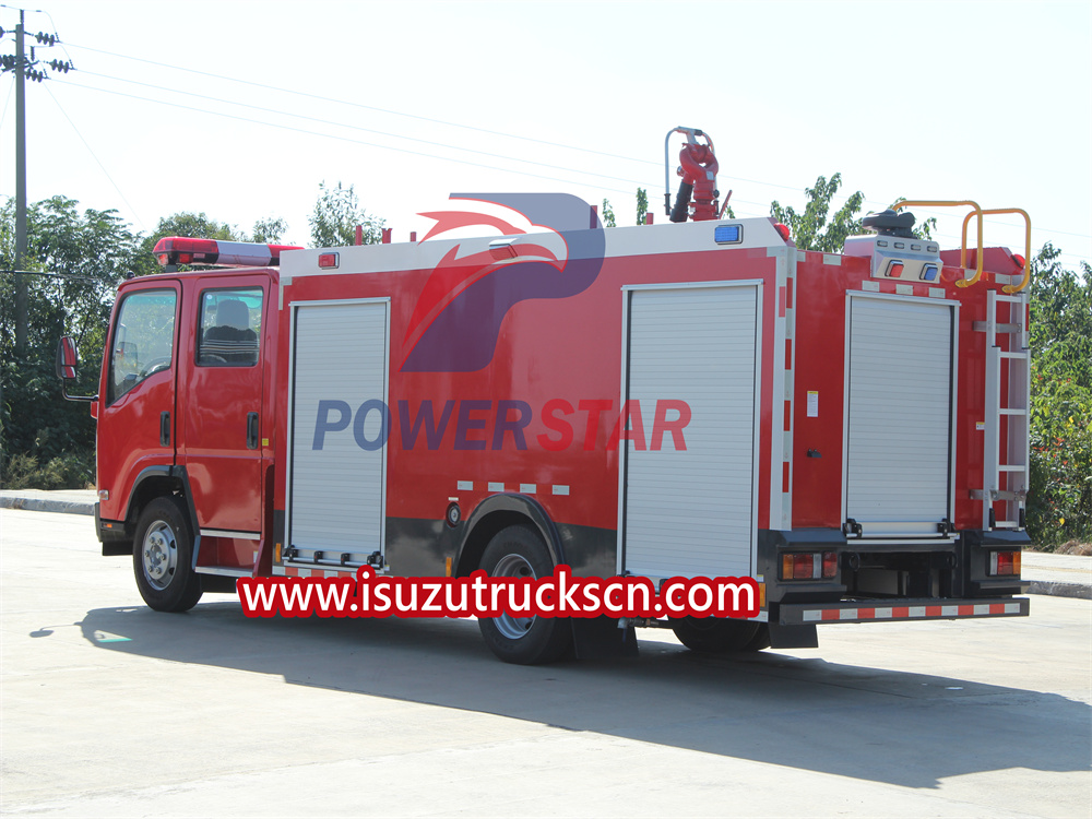 isuzu  fire truck