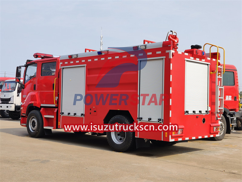 Isuzu fire truck