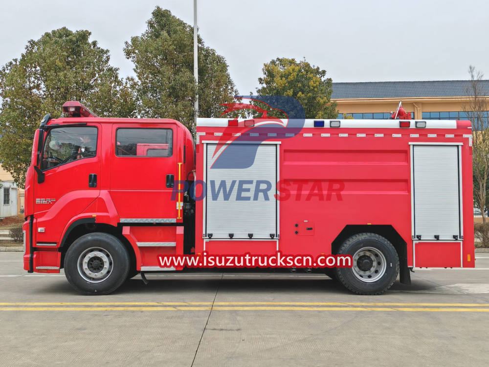 Isuzu Giga Water Foam Tank Fire Fighting Tender for Philippines