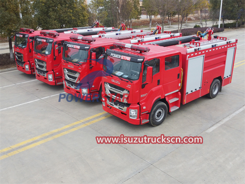  Isuzu GIGA 8000L fire fighting truck