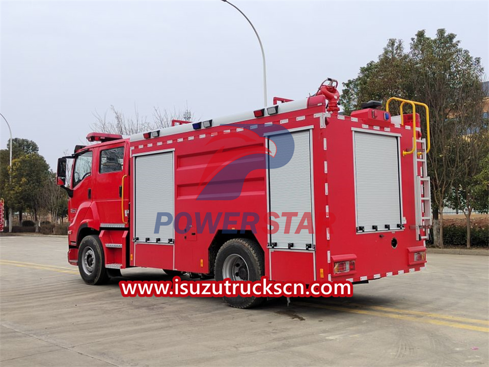 isuzu fire truck