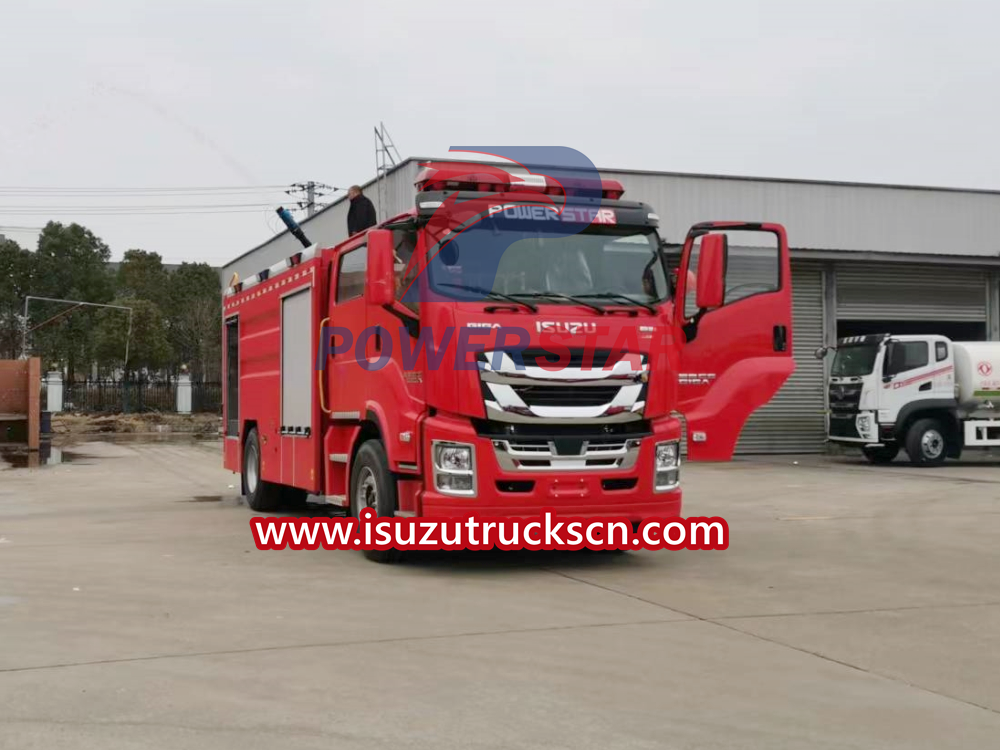 isuzu fire truck